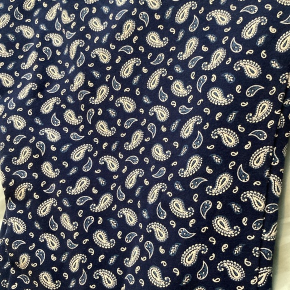 Lady’s Paisley Print Knit Leggings - Picture 3 of 3